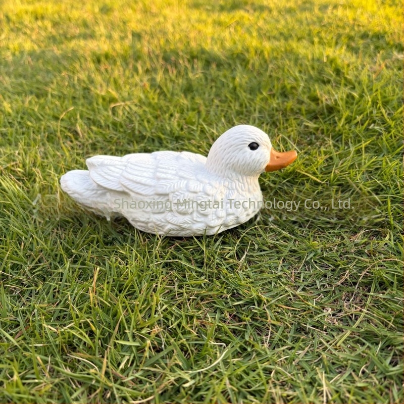 Plutajuća ukrasna patka za vrt i ribnjak – PE materijal, kineski stil, dekor vodnog pejzaža