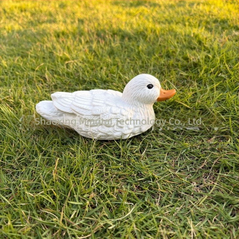 Plutajuća ukrasna patka za vrt i ribnjak – PE materijal, kineski stil, dekor vodnog pejzaža