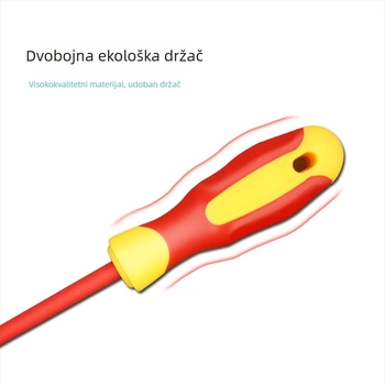 Tonghe izolirani set odvijača 8-u-1: magnetske vrhove, izolirani, čelik 45#, težina 850 g