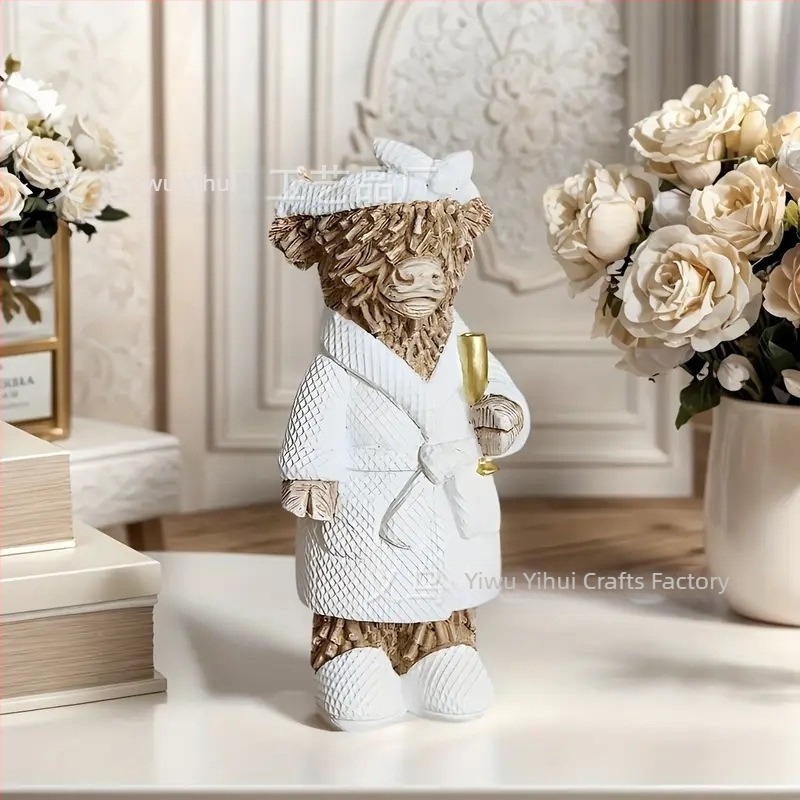 Smolna figura krave za vrt – pastoralni stil (Materijal: smola; Marka: Huiyin; Kategorija: smole rukotvorine)