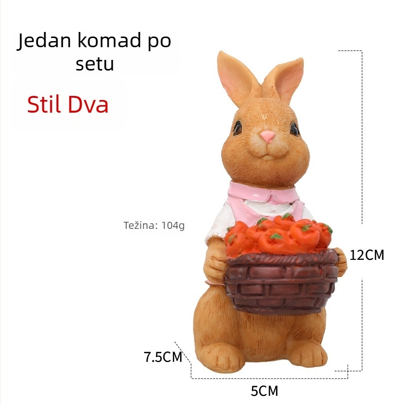 Zeko dekorativna figurica, materijal: smola; stil: crtani; marka: Win; kategorija: Životinje