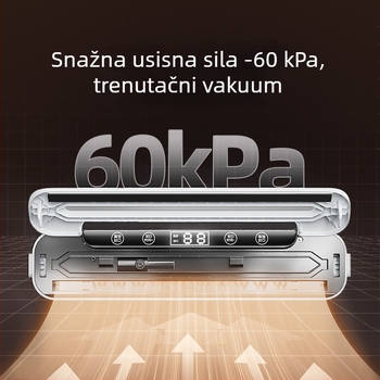 Kućna vakuumska mašina za pakiranje, ABS kućište, model HP-6008 (100W, 220V, 50Hz)