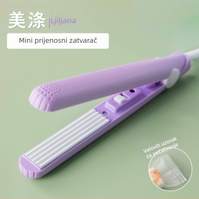 Klip za brtvljenje – ručni plastični toplinski brtvač za vrećice s hranom Mooncake, pakiranje u jednoj kutiji, porijeklo: Jinhua, model 2025