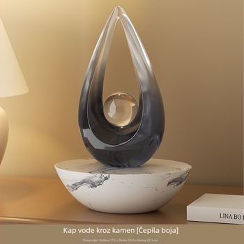 Smolna umjetnička figura za dom, Yazun, kineski stil, umjetnički predmeti od smole