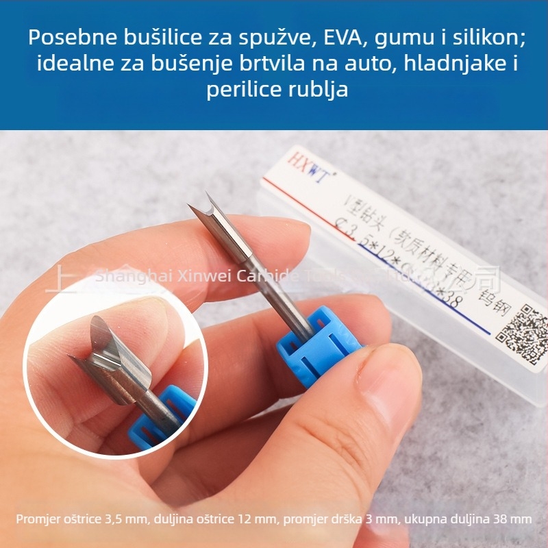 V-oblik bušilica HXWT, Tungsten Steel, Milling Cutter