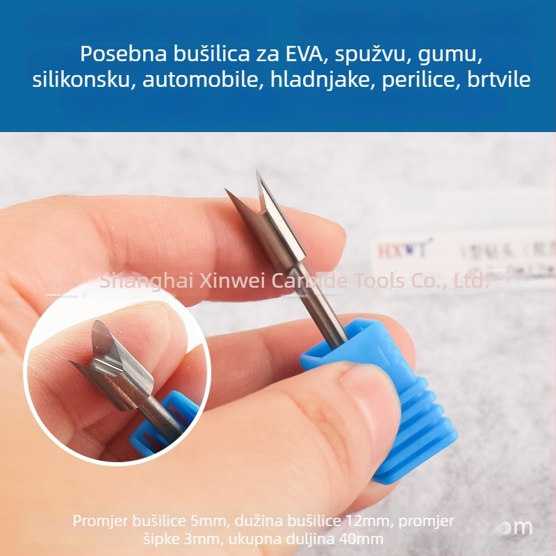 V-oblik bušilica HXWT, Tungsten Steel, Milling Cutter