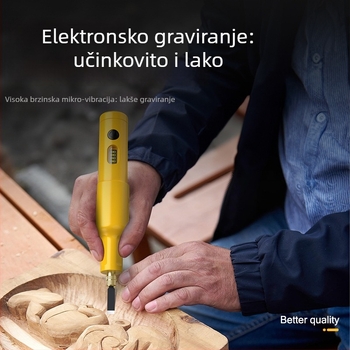 Električni set za graviranje s litijskom baterijom, ručna dlijepa za drvoprerađivačke poslove i rezanje korijena bonsaja — Napon: AC jednofazni / DC ≤50V