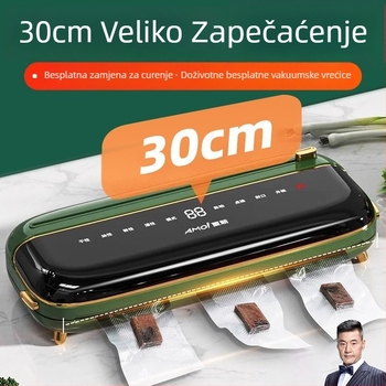 Stroj za vakuumsko pakiranje hp-a06, 120W, 220V, 500-1000ml, 1.35kg, potpuno automatski