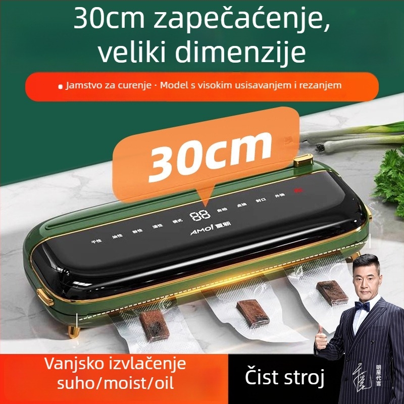 Stroj za vakuumsko pakiranje hp-a06, 120W, 220V, 500-1000ml, 1.35kg, potpuno automatski
