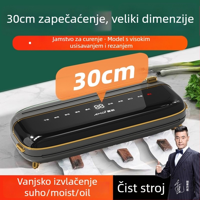 Stroj za vakuumsko pakiranje hp-a06, 120W, 220V, 500-1000ml, 1.35kg, potpuno automatski
