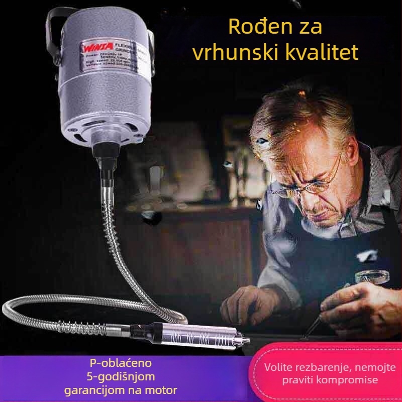 Električni stroj za graviranje jade i drveta, visoke snage, ulazna snaga 600, raspon napona AC jednofazni / DC ≤ 50V