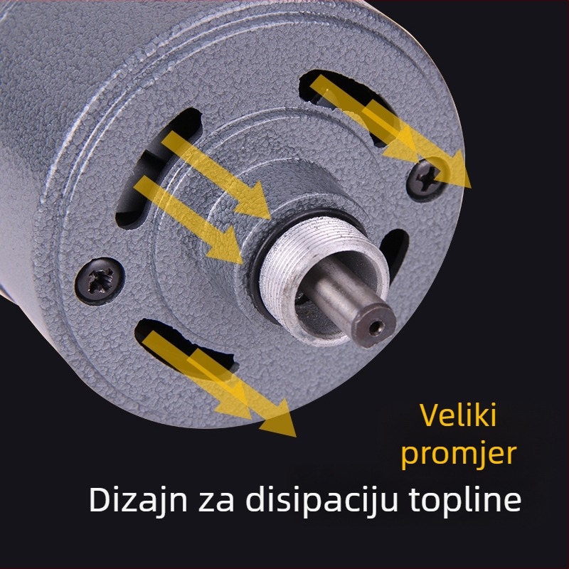 Električni stroj za graviranje jade i drveta, visoke snage, ulazna snaga 600, raspon napona AC jednofazni / DC ≤ 50V