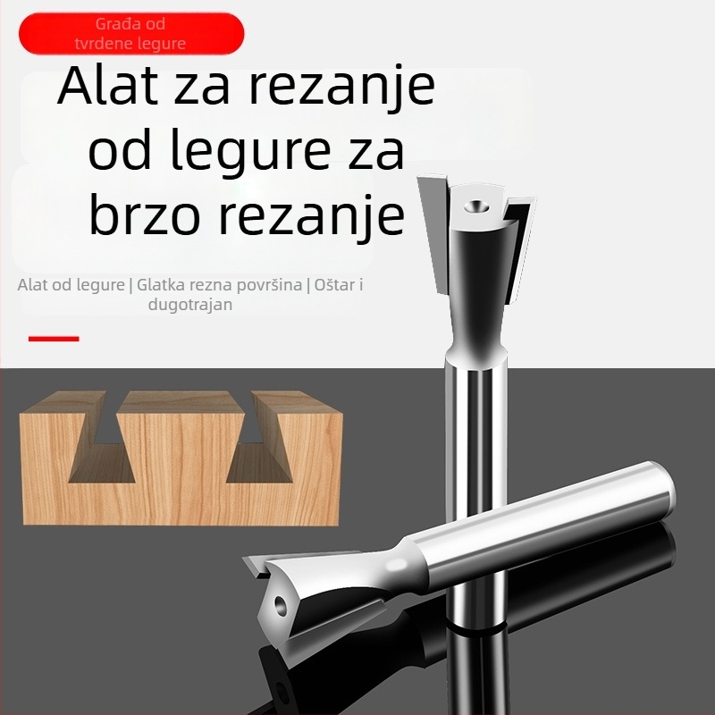 Dovetail nož za drvo, glodalica od aluminijske legure - Značka: Jinchengtai
