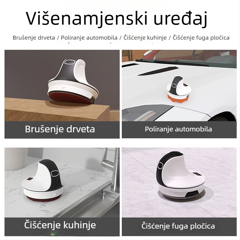 Kraftwell električni stroj za poliranje automobila, kućna upotreba, stolna polirka, poliranje, zaštitni sloj glaze i nanos voska, pogodna za male pločice