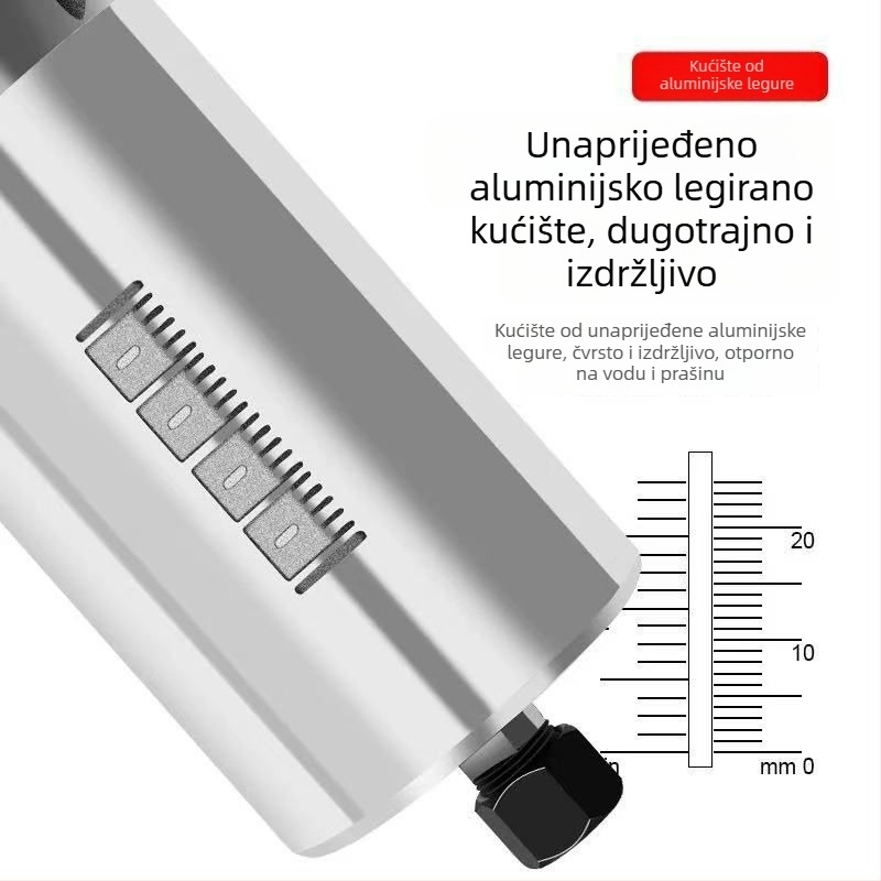 Stroj za obradu drveta s regulacijom brzine, višenamjenski električni alat za podrezivanje, frezanje i bušenje rupa; 220V napajanje; stolarija serija