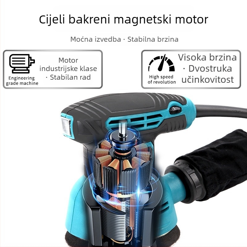 Kafwell Električna brusilica za drvo – brušenje i poliranje