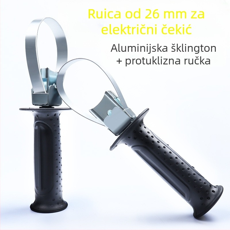 Prednja ručka za električni čekić, bušilicu i perkusijsko bušenje – Maibu PTFE