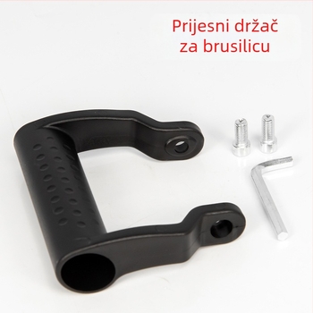 Pomoćna ručka za kutnu brusilicu, M8 navoj, Tip 100, Plastika, ZHCY