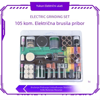 Set za poliranje i brušenje 105P Hao xing — metalni i plastični dodaci