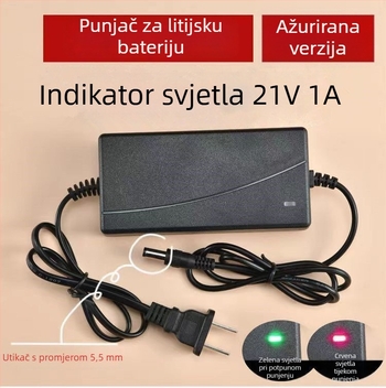 QITA 21V univerzalni brzi punjač za alate s baterijom — plastično kućište