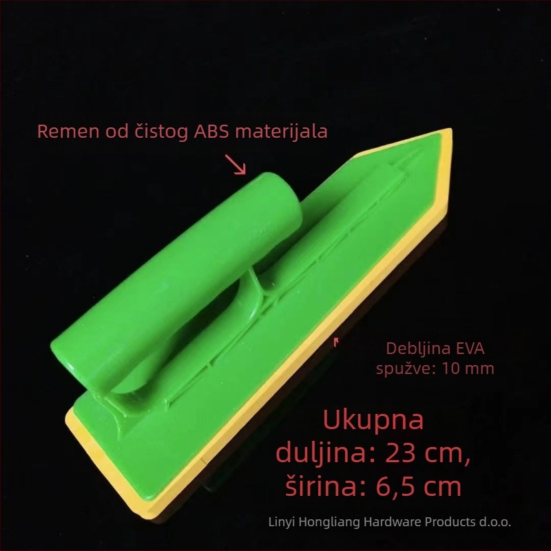 Hongliang EVA spužvasti špachtla za silikon s plastičnom ručkom