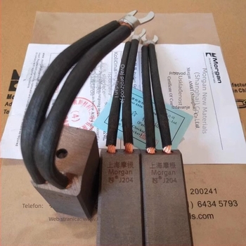 Ugljične četke za motor J201/J204/J164/CH17/S27/D172/J206 — bakar
