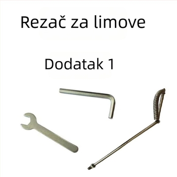 Senxiang električni rezač bušilice – adapter za konverziju bušilice u rezač za metalne ploče, HSS materijal
