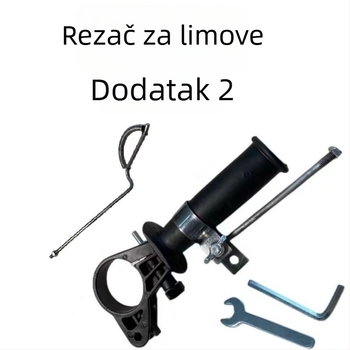 Senxiang električni rezač bušilice – adapter za konverziju bušilice u rezač za metalne ploče, HSS materijal