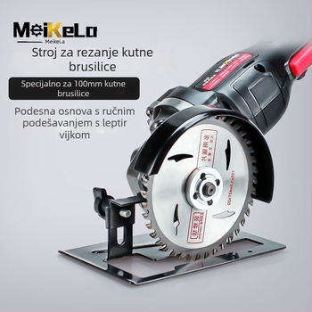 Mekla nosač kutne brusilice – aluminijska i lijevana konstrukcija, pretvaračka baza