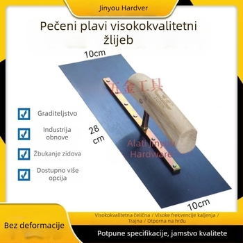 Alat za špachtanje i uklanjanje morta s imitacijom porculana i špatulom od diatomita — duljina 300–400 mm, debljina 0.5 mm, marka Jinyu