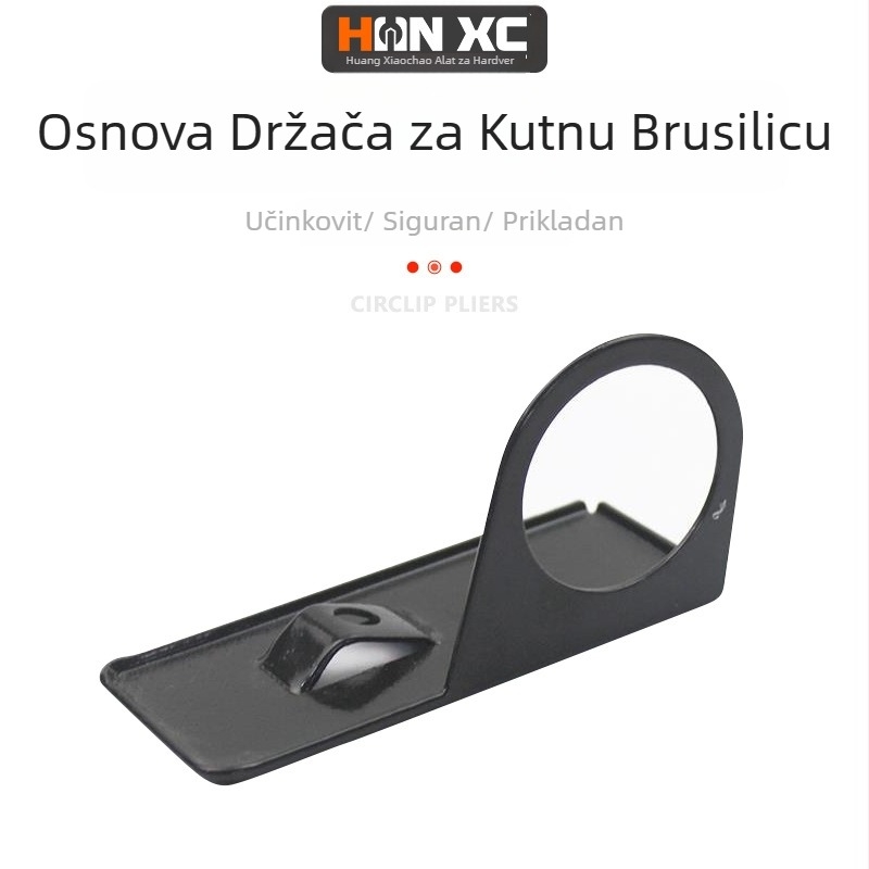 Baza za pretvaranje kutne brusilke u stroj za rezanje – Materijal: HSS
