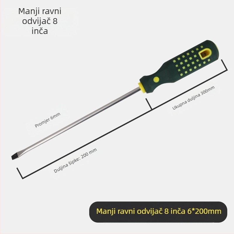 Yu shun set odvijača s Phillips, ravnim, trokutastim, U-oblikom i vrhom s cvjetnom glavom; karbonska čelika, 0,1 kg; 360 komada