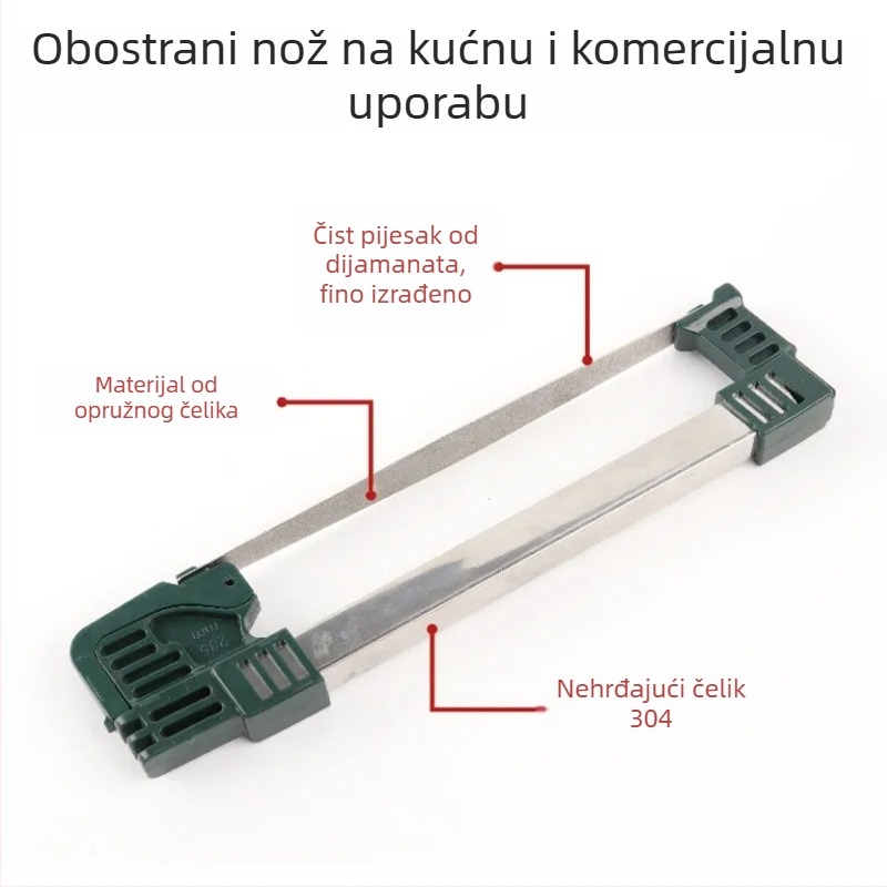 Dijamantni kamen za oštrenje noževa, model EQY023, elektroplatiranje i vezivanje metalnim legurama, marka Hong Quan
