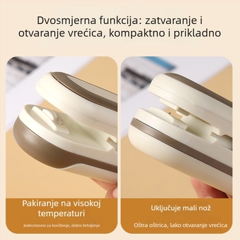 Klip za zatvaranje vrećica — Prilagođavanje obrade, Otisnuto logo, Licencirana privatna etiketa, Moderan minimalistički stil