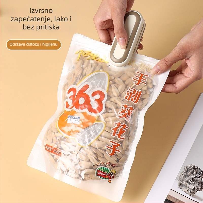 Klip za zatvaranje vrećica — Prilagođavanje obrade, Otisnuto logo, Licencirana privatna etiketa, Moderan minimalistički stil