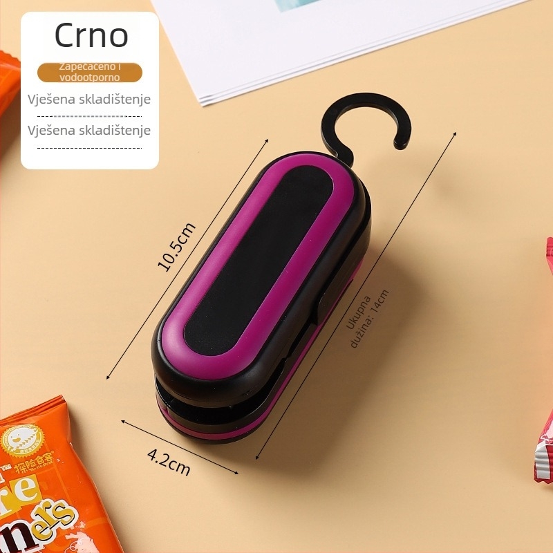 Klip za zatvaranje vrećica — Prilagođavanje obrade, Otisnuto logo, Licencirana privatna etiketa, Moderan minimalistički stil