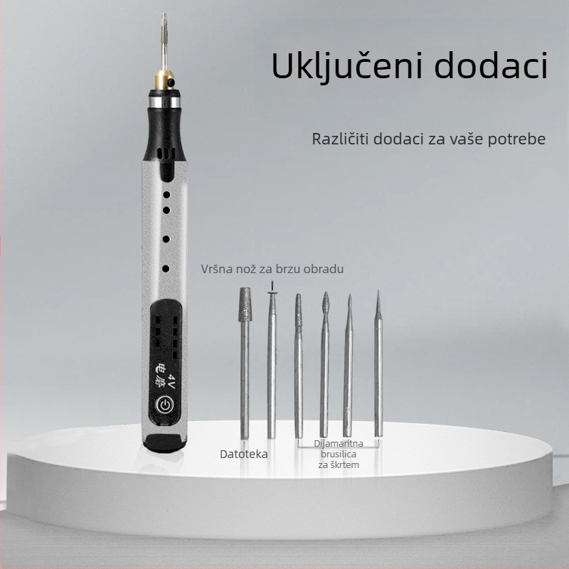 Punja gravirajuću olovku s 12V napajanjem, fiksna regulacija brzine, serija Electric Mill