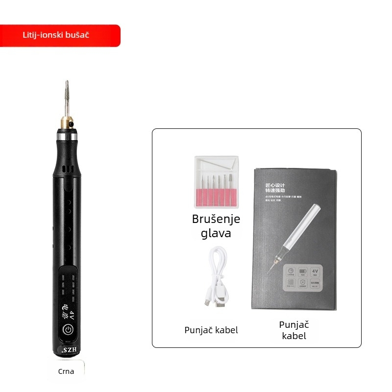 Punja gravirajuću olovku s 12V napajanjem, fiksna regulacija brzine, serija Electric Mill