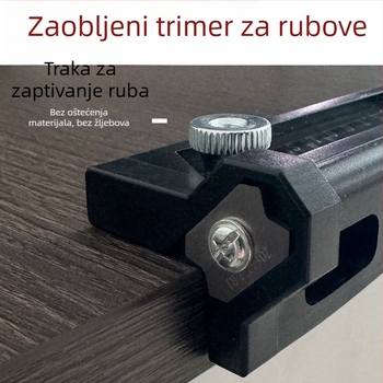 Bodu ručni alat za rubove s lukom za drvo - ručna glodalica, alat za zaobljenje rubova