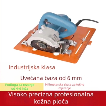 Bakelitna baza ploče za stroj za rezanje, višefunkcionalna, bez bušenja za pozicioniranje, 45° kos rez, visoka preciznost u drvnim alatima