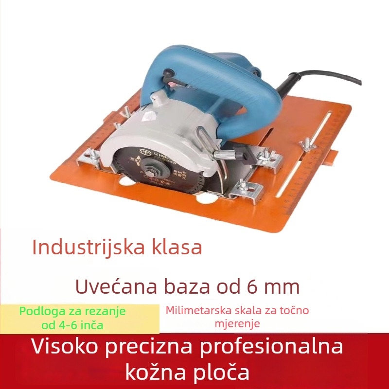 Bakelitna baza ploče za stroj za rezanje, višefunkcionalna, bez bušenja za pozicioniranje, 45° kos rez, visoka preciznost u drvnim alatima
