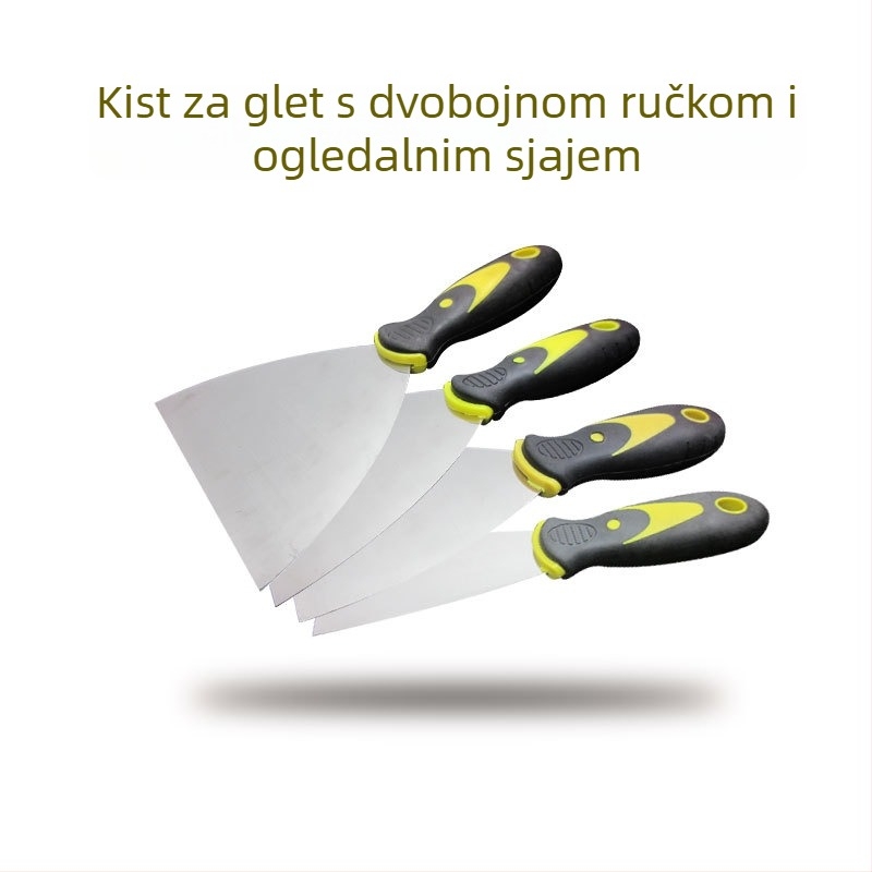 Špataljka za kit s plastičnom ručkom i čeličnom oštricom, za bojanje, kitovanje i građevinske radove.