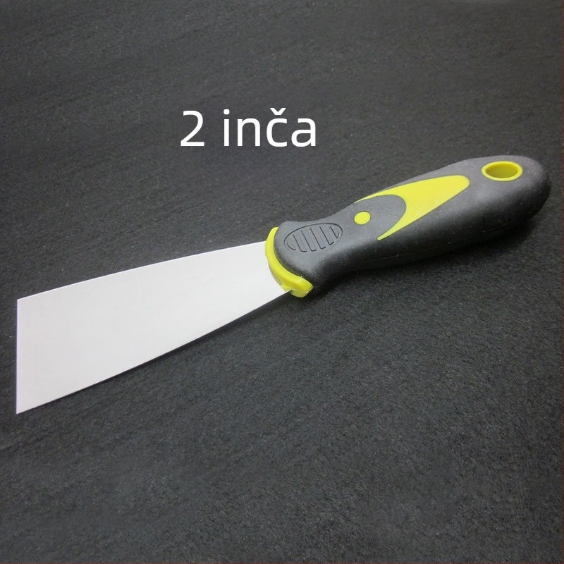 Špataljka za kit s plastičnom ručkom i čeličnom oštricom, za bojanje, kitovanje i građevinske radove.