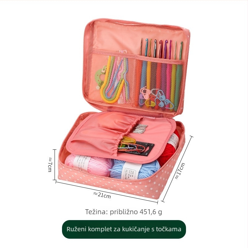 Set kukičarskih kukica JP/Jinping jp620, 460 g