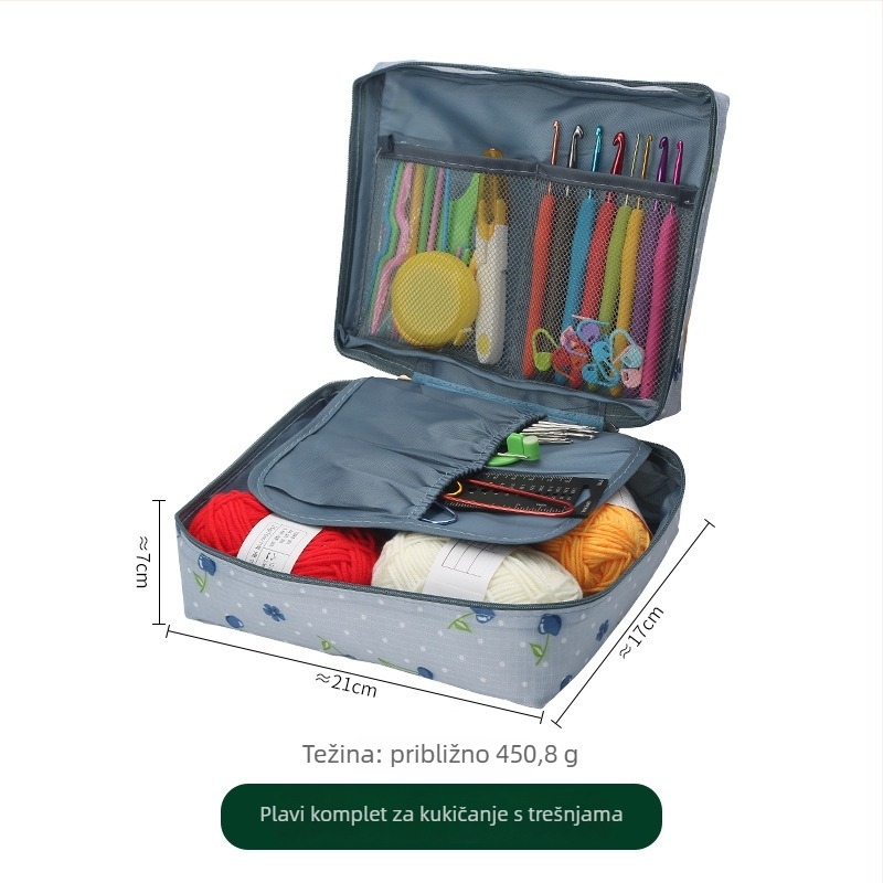 Set kukičarskih kukica JP/Jinping jp620, 460 g