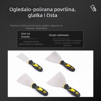 Borun špatula za kit s plosnim vrhom, za dekorativne radove, tržište Oceanije