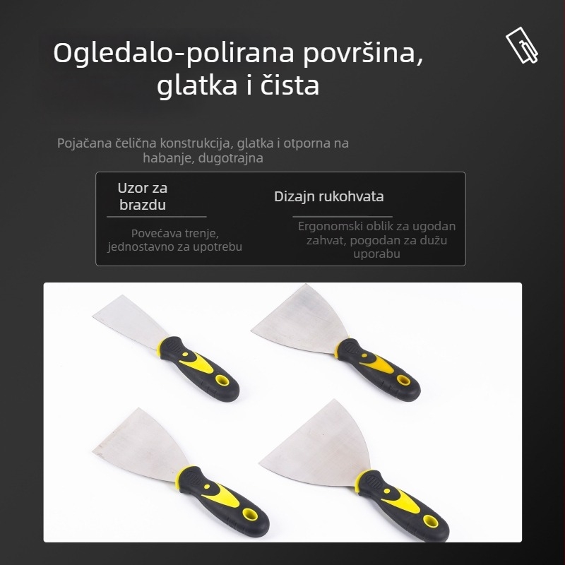 Borun špatula za kit s plosnim vrhom, za dekorativne radove, tržište Oceanije
