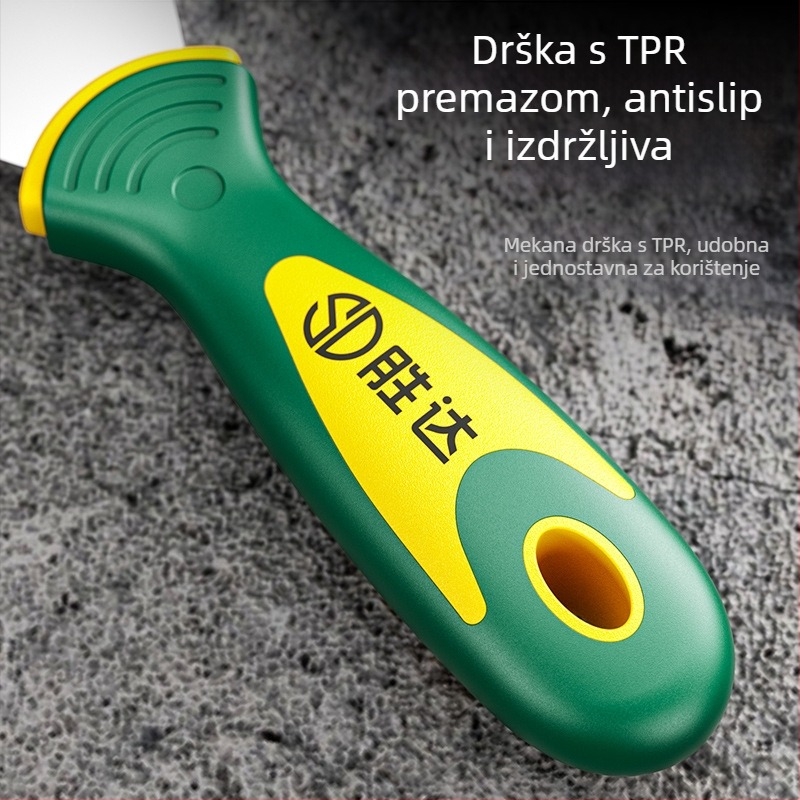 Teški scraper i spatula za mort – čelični alat za čišćenje zidova (Shengda)