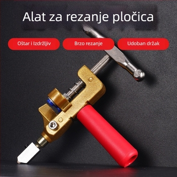 T-tip push nož za staklene i keramičke pločice, ručni model, Enjoy marka, za rezanje linija