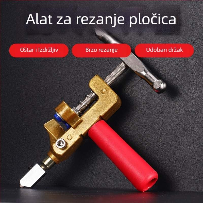 T-tip push nož za staklene i keramičke pločice, ručni model, Enjoy marka, za rezanje linija